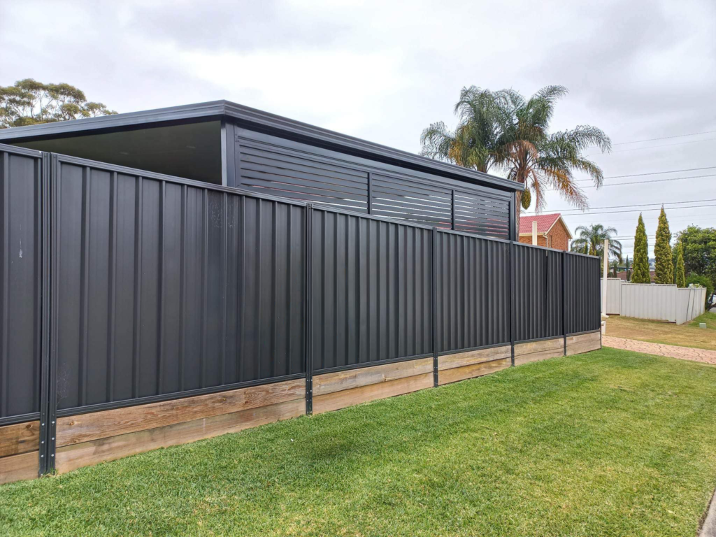 Plantation shutters, blinds, shades & privacy screens Patio privacy screen installed by Olsen Security