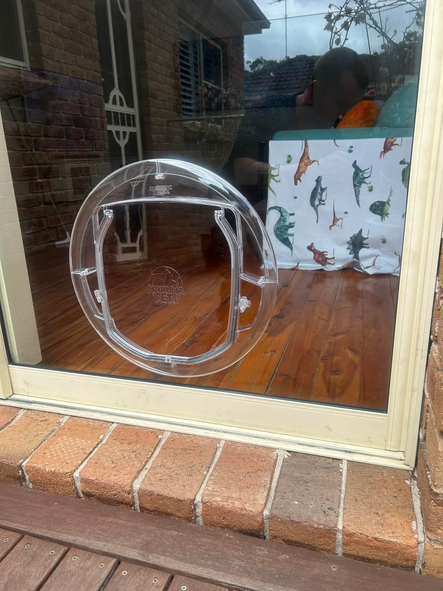 Side door and pet door installed by Olsen Security