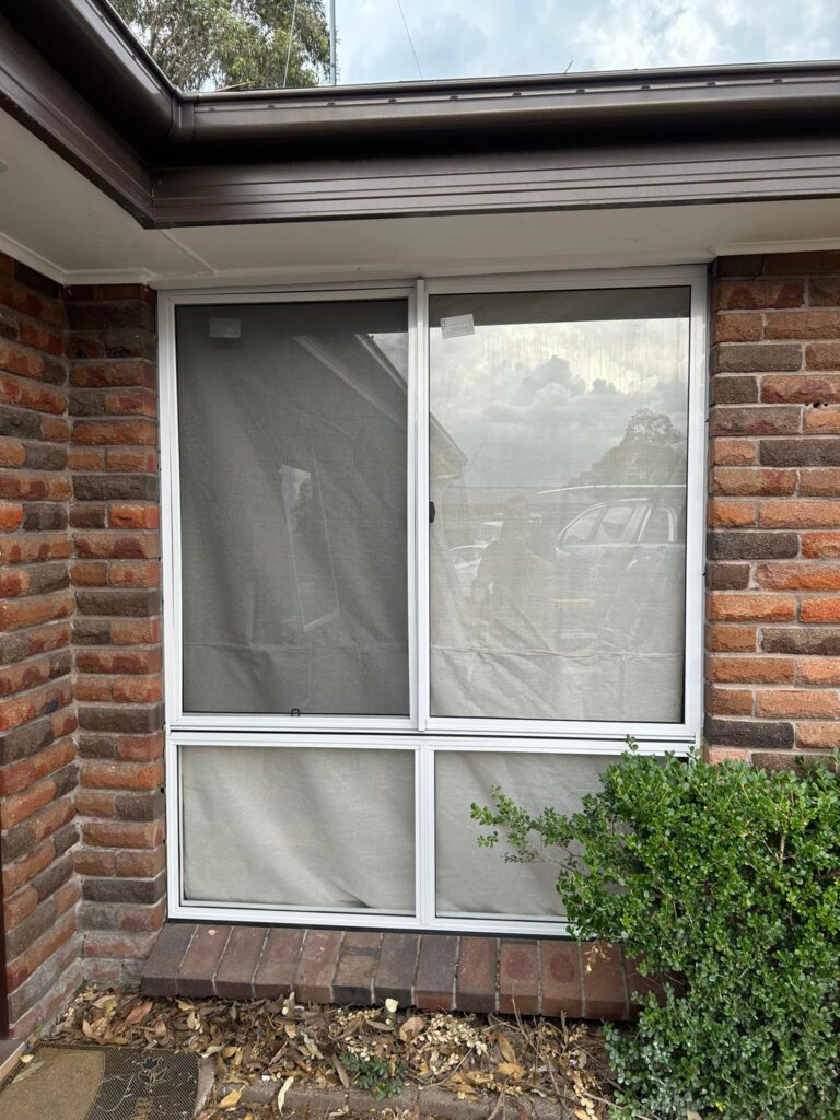 Our Projects Sliding windows with flyscreen mesh installed by Olsen Security