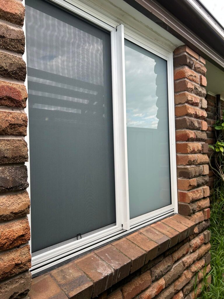 Our Projects Sliding windows with flyscreen mesh installed by Olsen Security