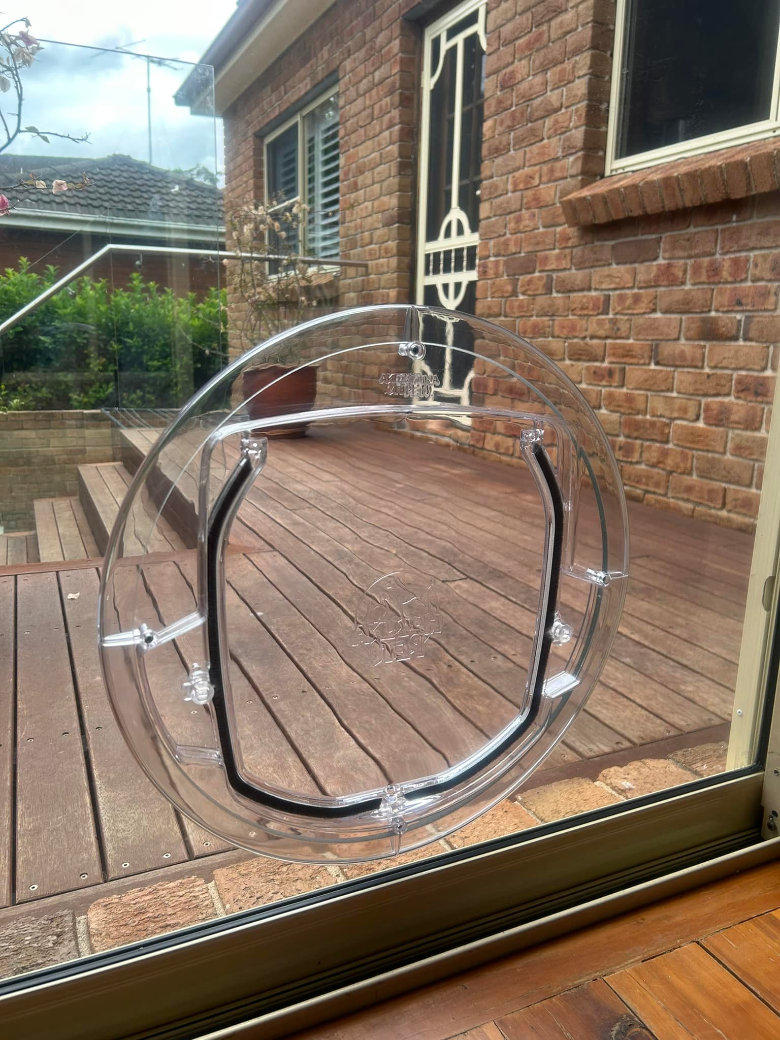 Side door and pet door installed by Olsen Security