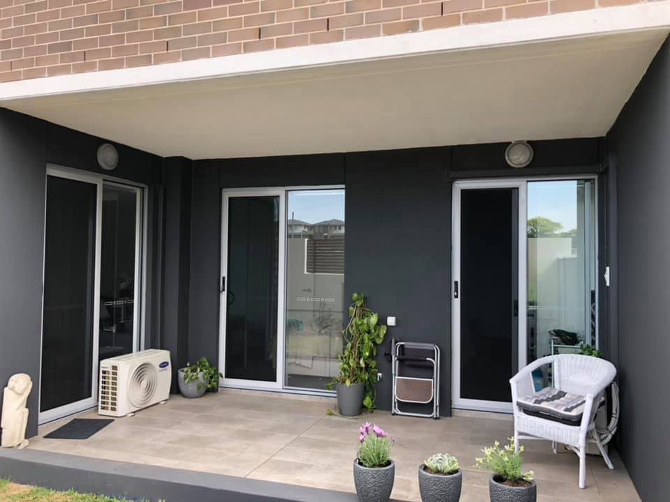 ScreenGuard ScreenGuard security sliding doors on sliding doors opening to patio installed by Olsen Security