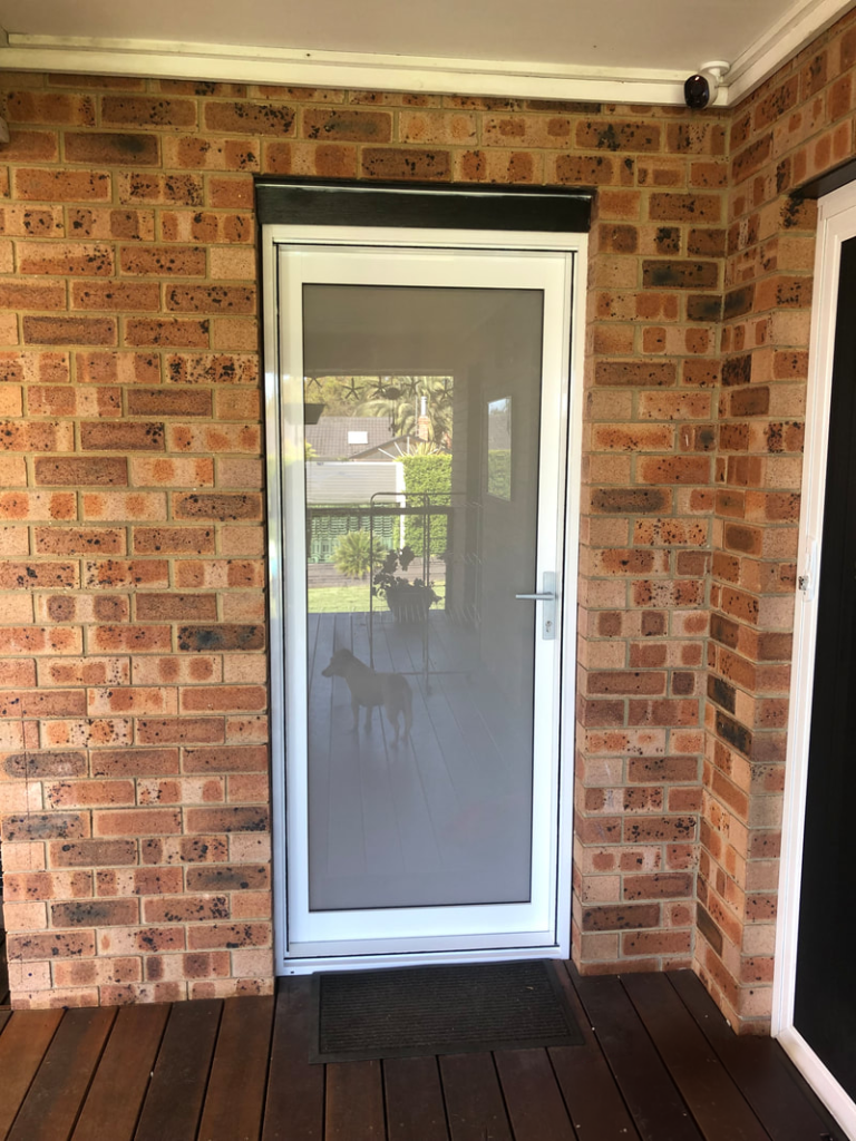 Our Projects Entrance door installed by Olsen Security