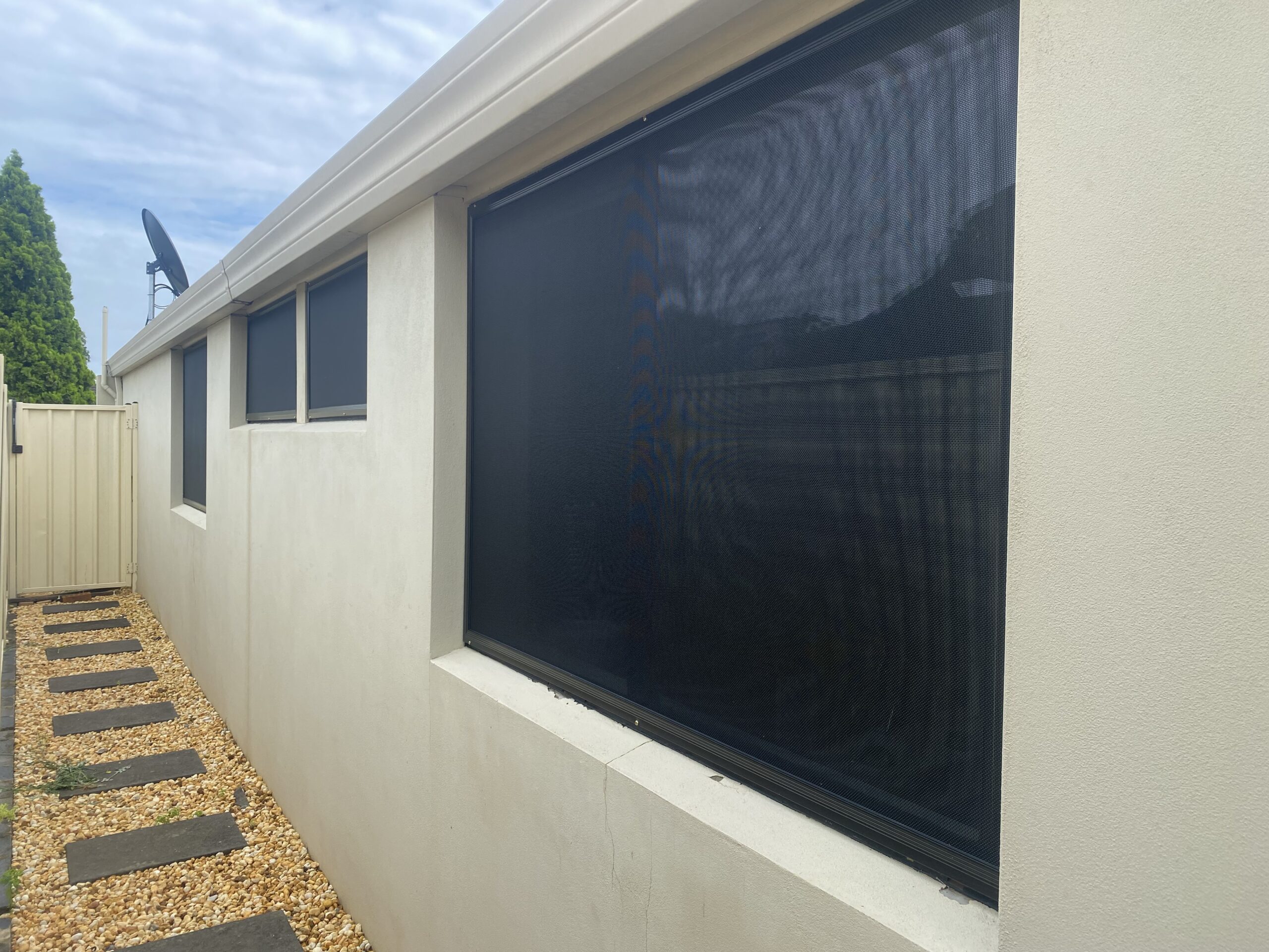 ScreenGuard ScreenGuard security screen on sliding windows installed by Olsen Security