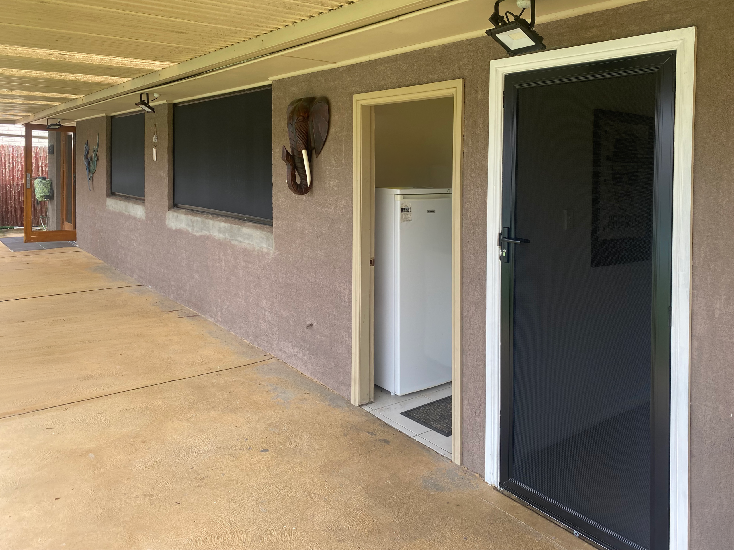 ScreenGuard ScreenGuard security mesh hinged door and security mesh on windows installed by Olsen Security